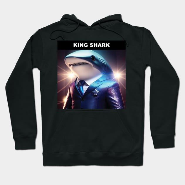 Just a King Shark Hoodie by Dmytro